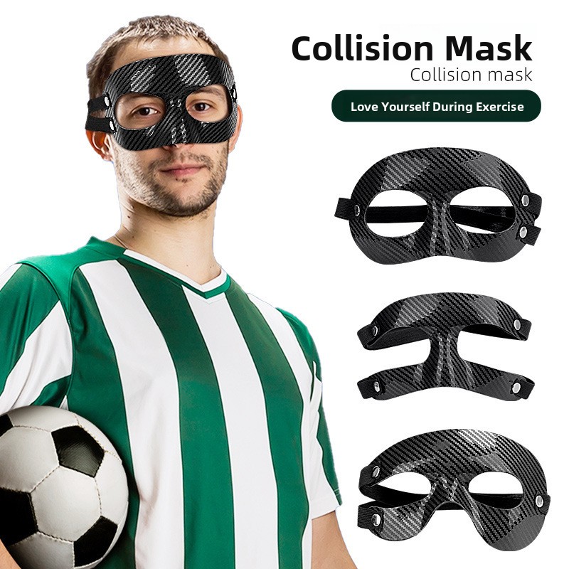 New Face Mask Upper Half Baske - Sports Equipment Basketball ulasan dan harga