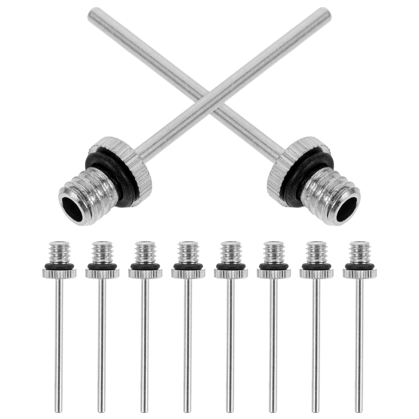 10Pcs Ball Pump Needles Metal  - Sports Equipment Basketball ulasan dan harga