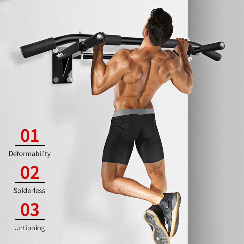 Wall-Mounted Pull-Up Bar-Drill - Sports Equipment Online ulasan dan harga