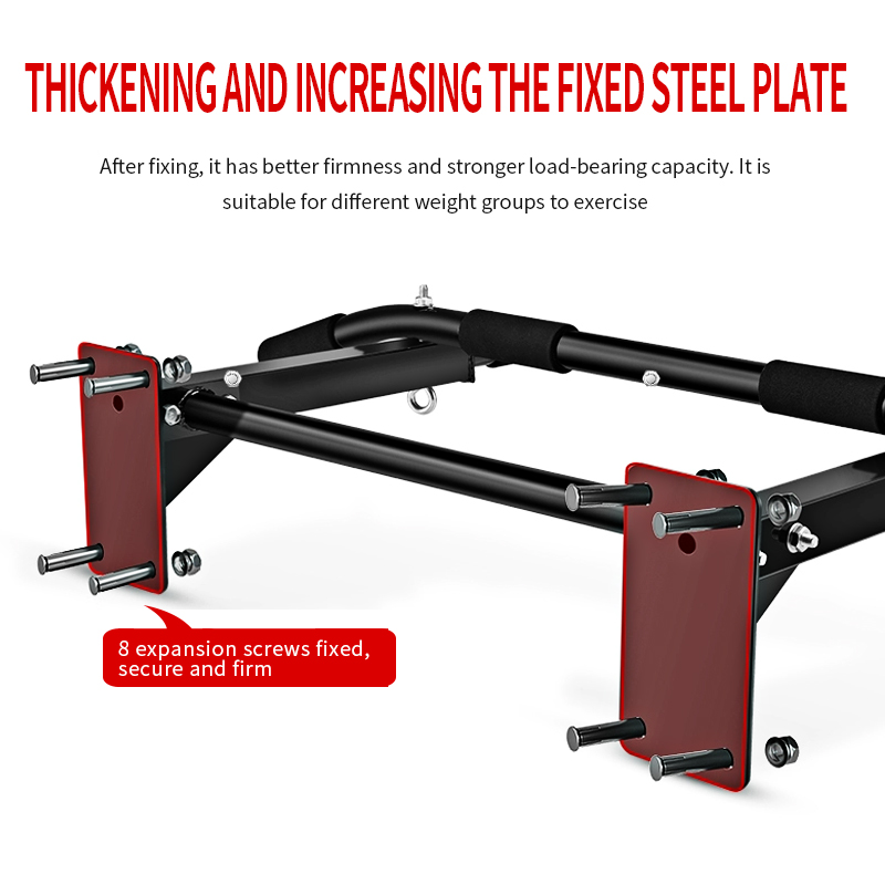 Wall-Mounted Pull-Up Bar-Drill - Sports Equipment Online ulasan dan harga