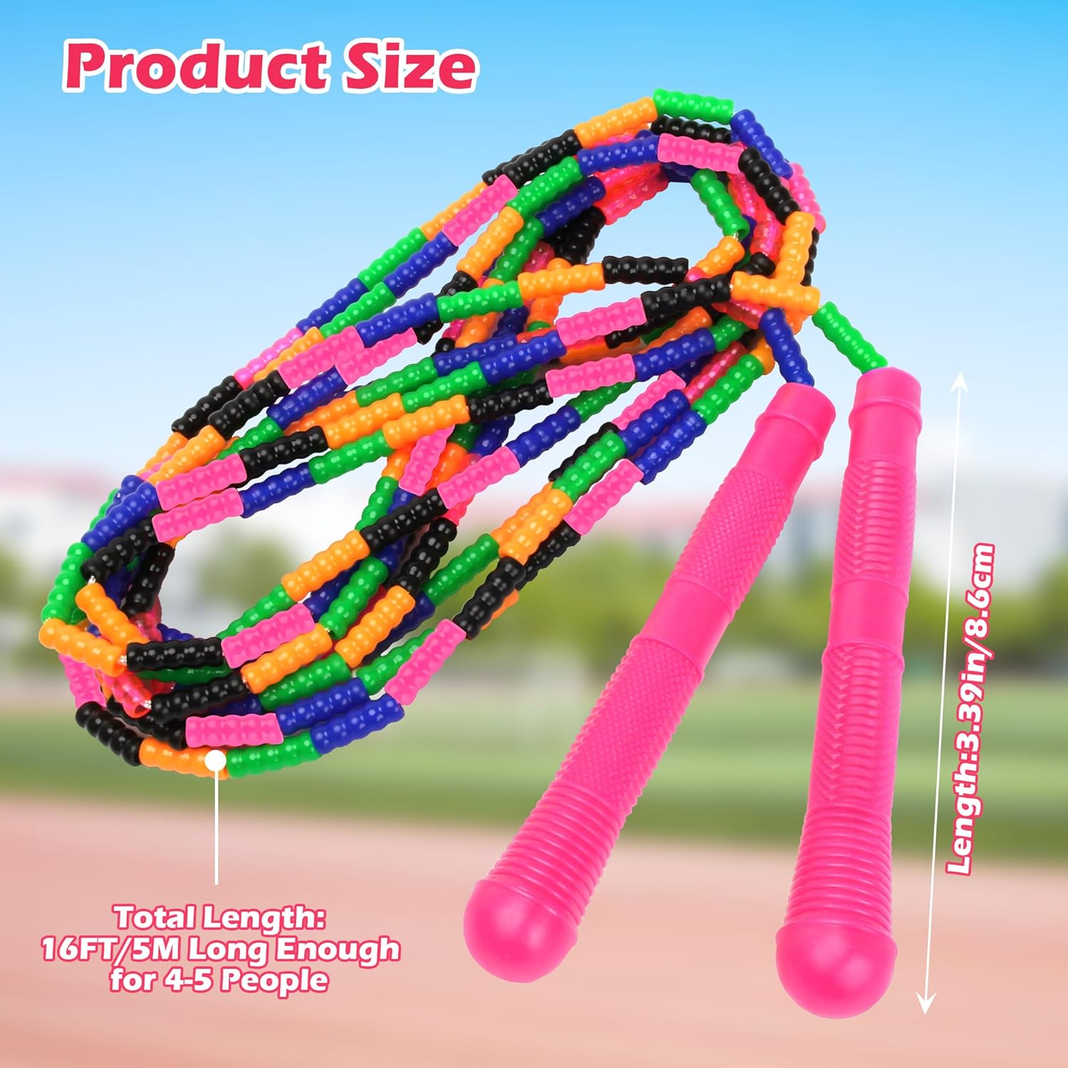16FT Long Jump Rope (4 Pack) - - Jump Rope Double Dutch ulasan dan harga