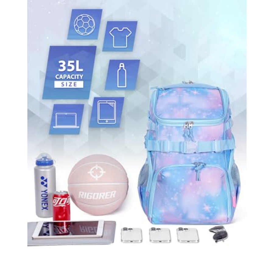 Basketba Backpack Woen Fit Soc - Sports Equipment For Training ulasan dan harga
