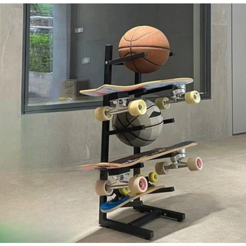 Skateboard Equipment Rack Inte - Sports Equipment Basketball ulasan dan harga