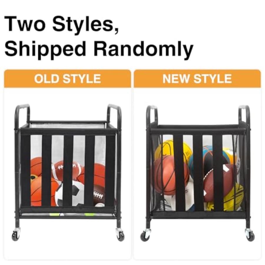 Rolling Sports Ball Storage Ca - Sports Equipment Basketball ulasan dan harga