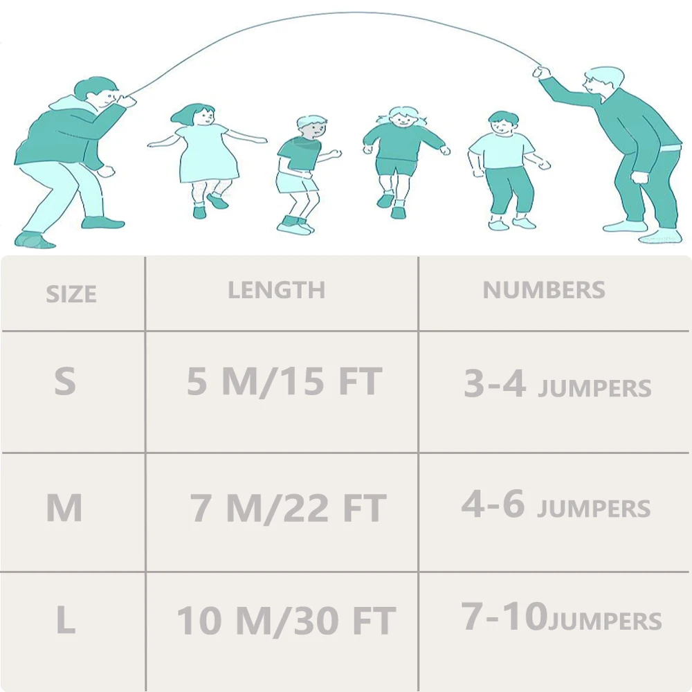 ZHUOHUA 5M-10M Long Jump Rope  - Jump Rope Double Dutch ulasan dan harga