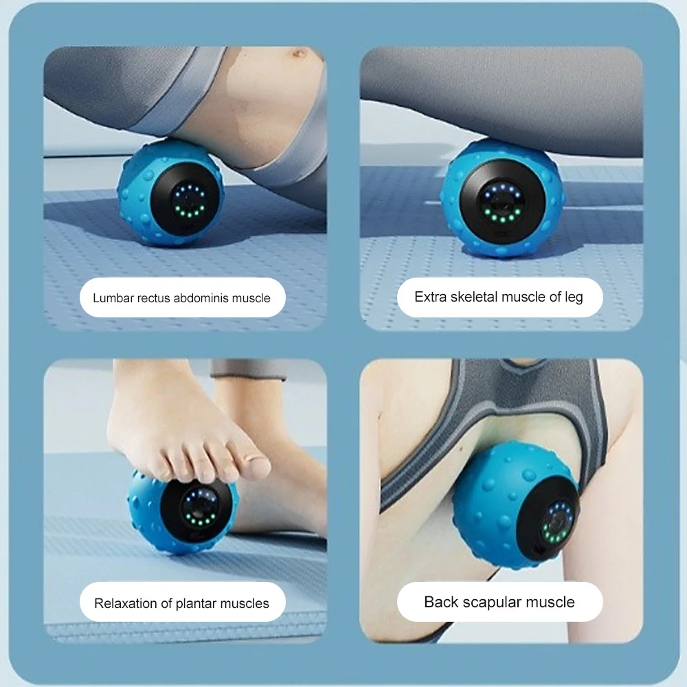 New Vibrating Massage Ball Ele - Sports Equipment Online ulasan dan harga