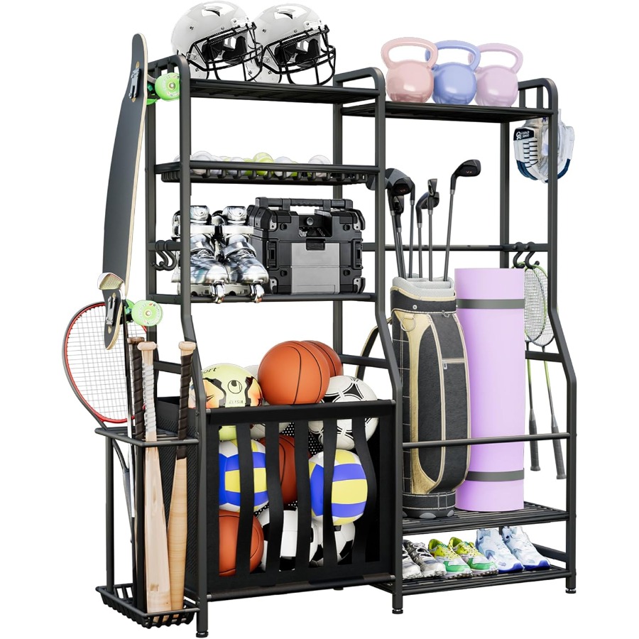Garage Sports Equipment Organi - Sports Equipment Basketball ulasan dan harga