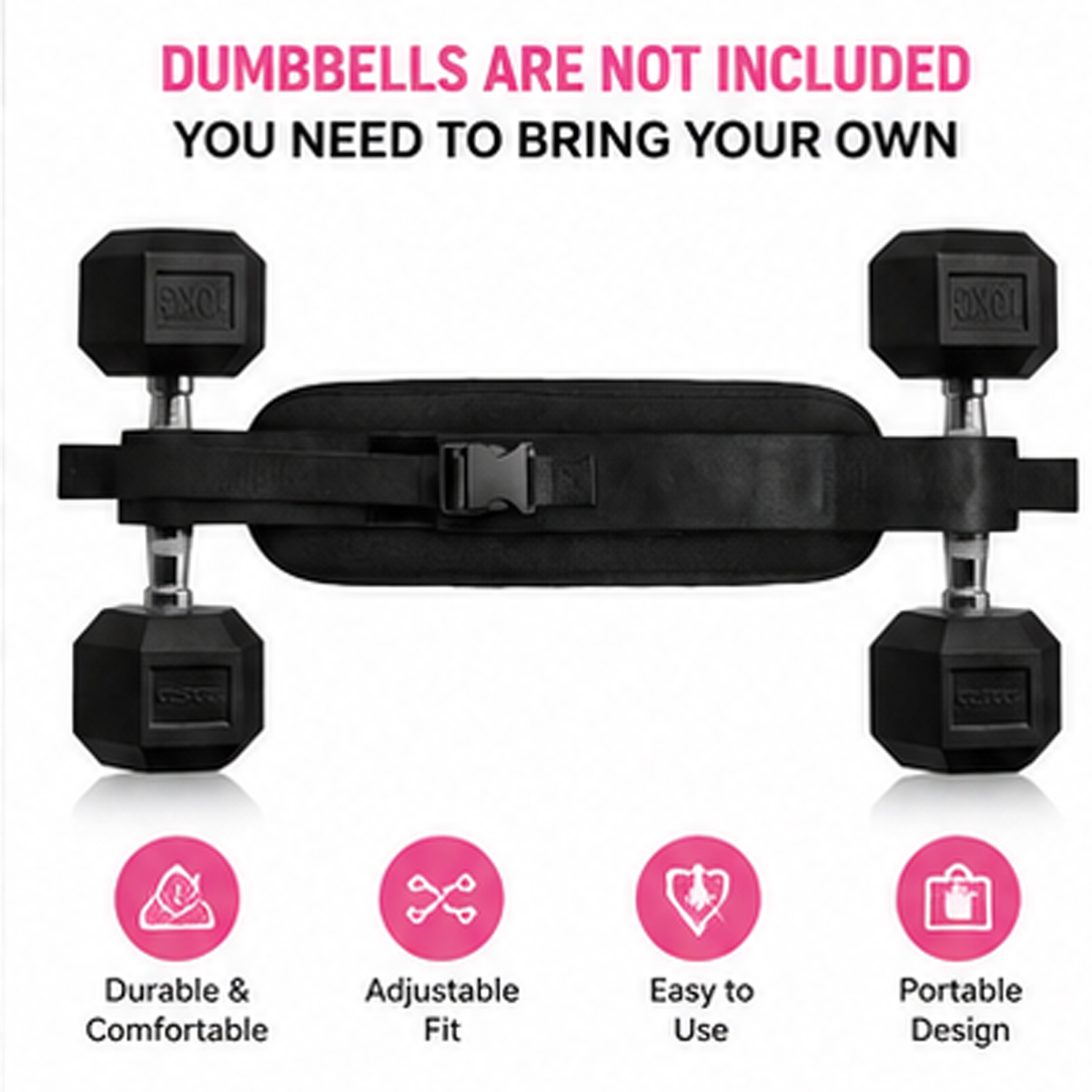 Heavy Duty Nylon Hip Thrust Be - Sports Equipment Online ulasan dan harga