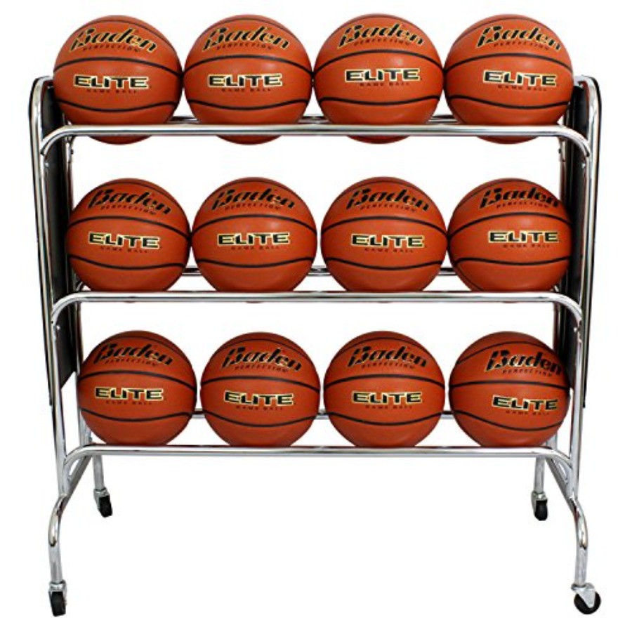 Steel Basketball Rack with Whe - Sports Equipment Basketball ulasan dan harga
