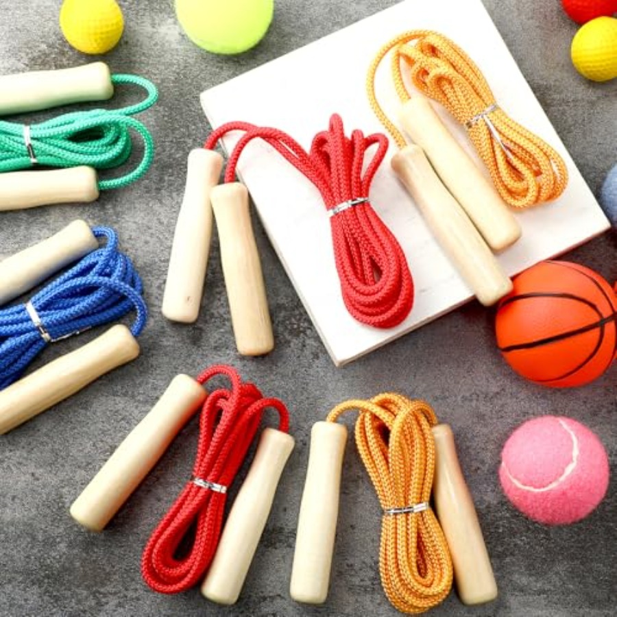 8.53 FT Adjustable Cotton Jump - Jump Rope Double Dutch ulasan dan harga