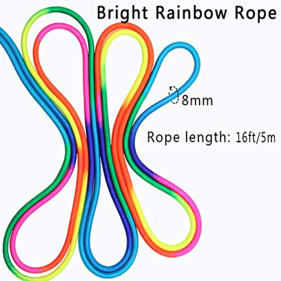 16 Feet Long Jump Rope for,Adj - Jump Rope Double Dutch ulasan dan harga