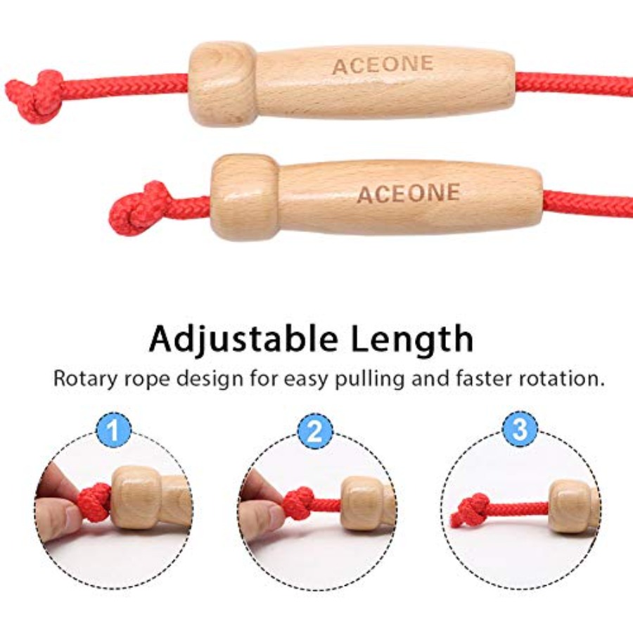 16 FT Long Jump Rope for,Adjus - Jump Rope Double Dutch ulasan dan harga