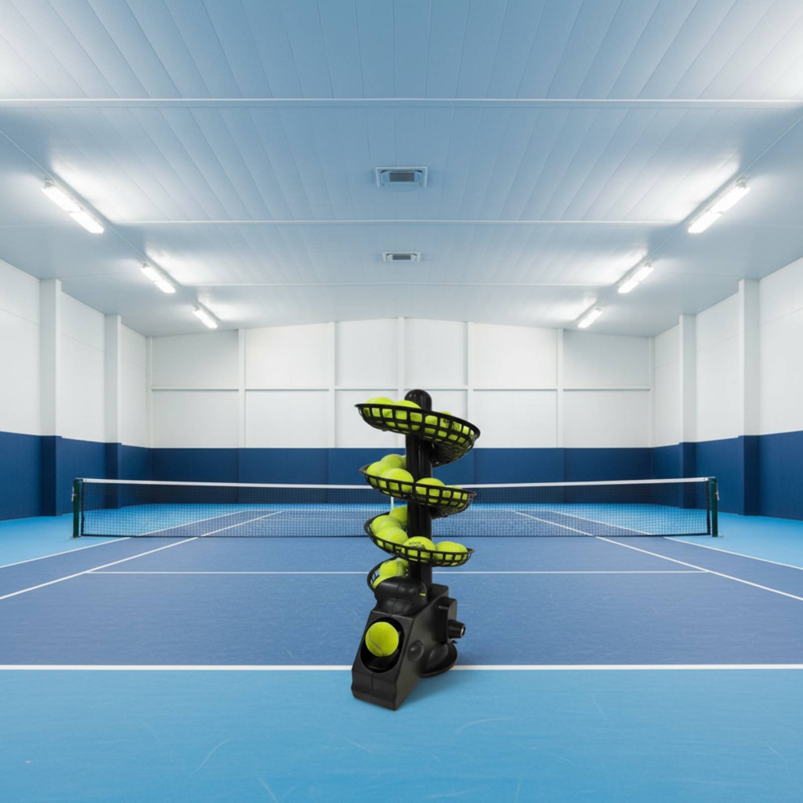 Portable Tennis Ball Machine M - Sports Equipment For Training ulasan dan harga