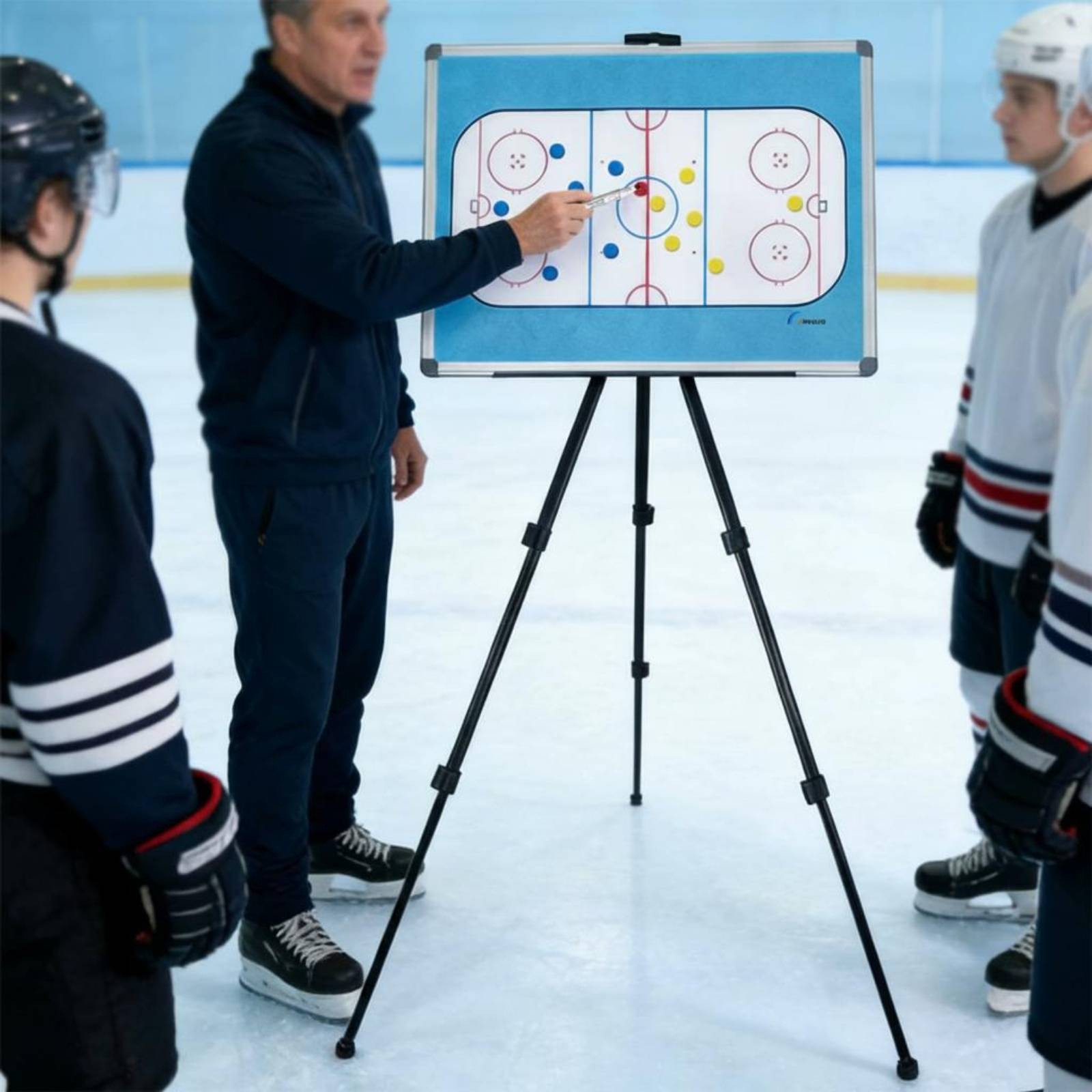 Ice Hockey Whiteboard Portable - Sports Equipment For Training ulasan dan harga