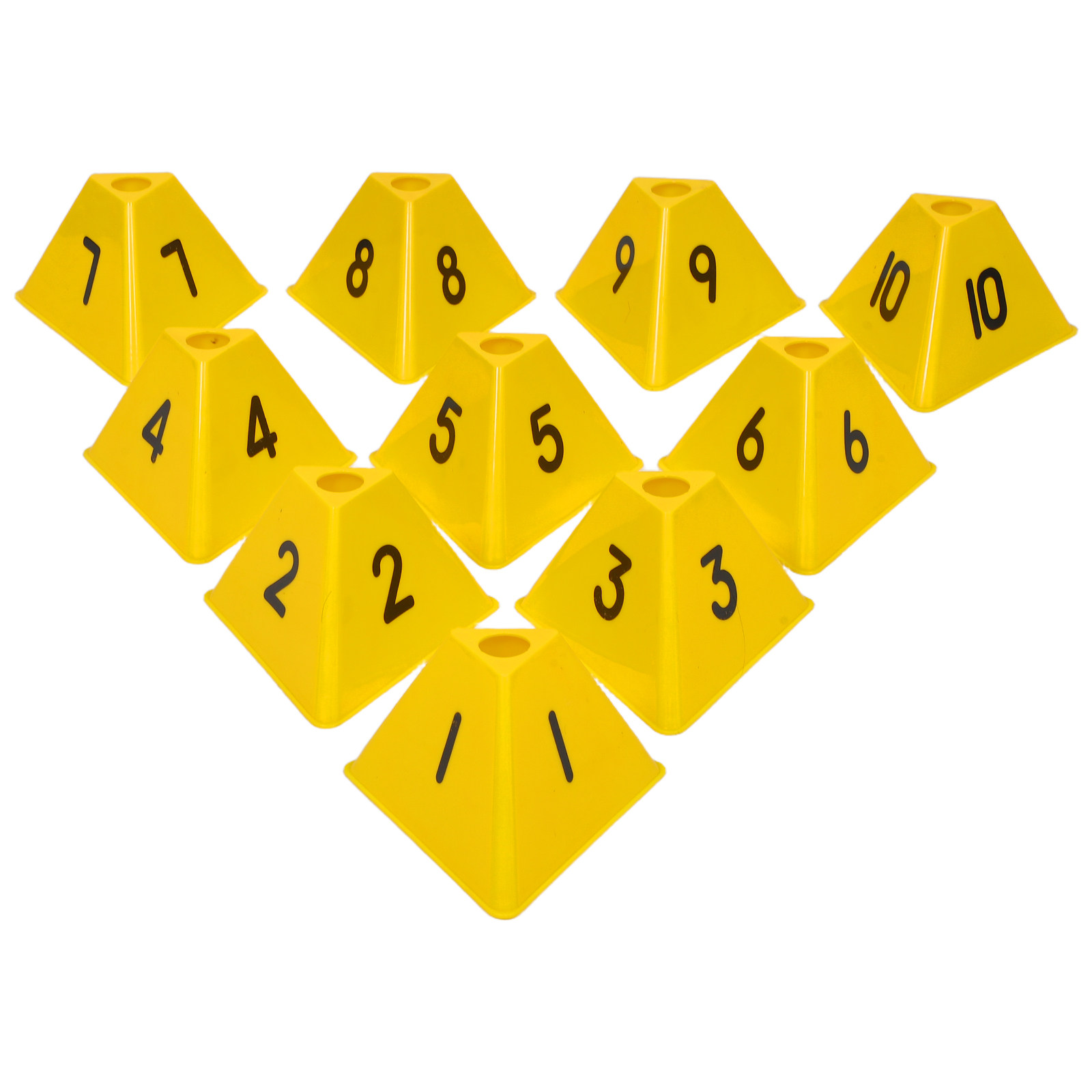 10Pcs Football Training Marker - Sports Equipment Basketball ulasan dan harga