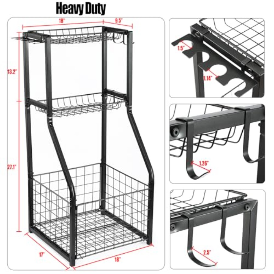 Sports Equipment Organizer for - Sports Equipment Basketball ulasan dan harga