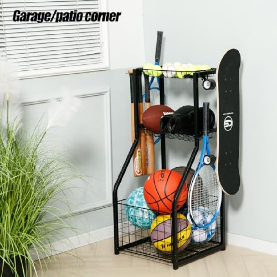Sports Equipment Organizer for - Sports Equipment Basketball ulasan dan harga